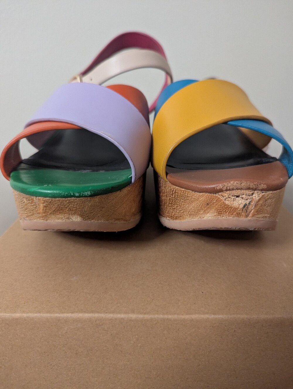Charlotte Stone Dermot Platform Sandals - Confetti - Picture 6 of 11